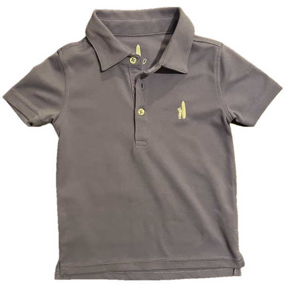 Johnnie-o boys polo shirt in lavender size 4 in great condition - Picture 1 of 2